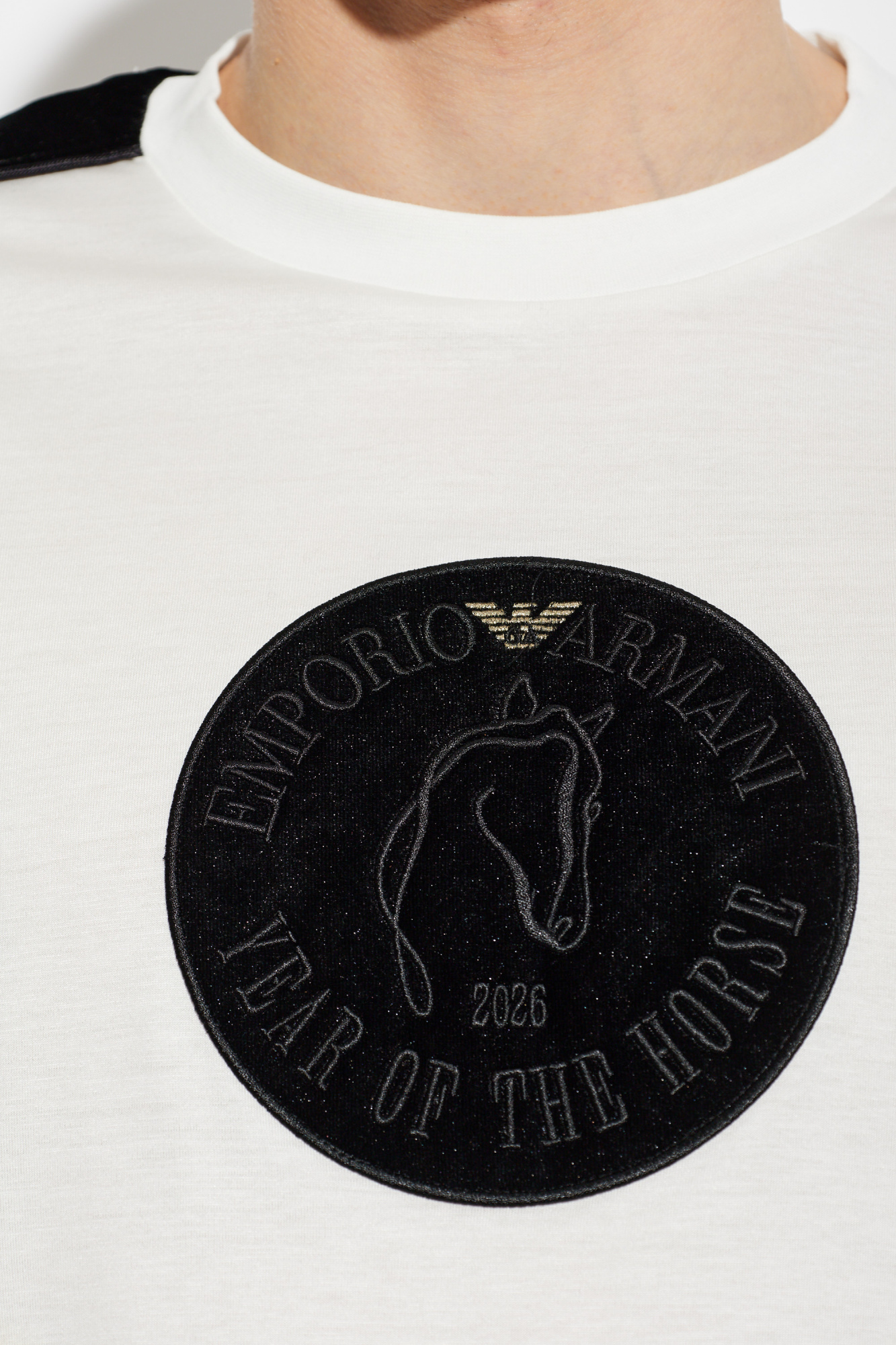 Emporio Armani T-shirt with patch | Men's | Vitkac